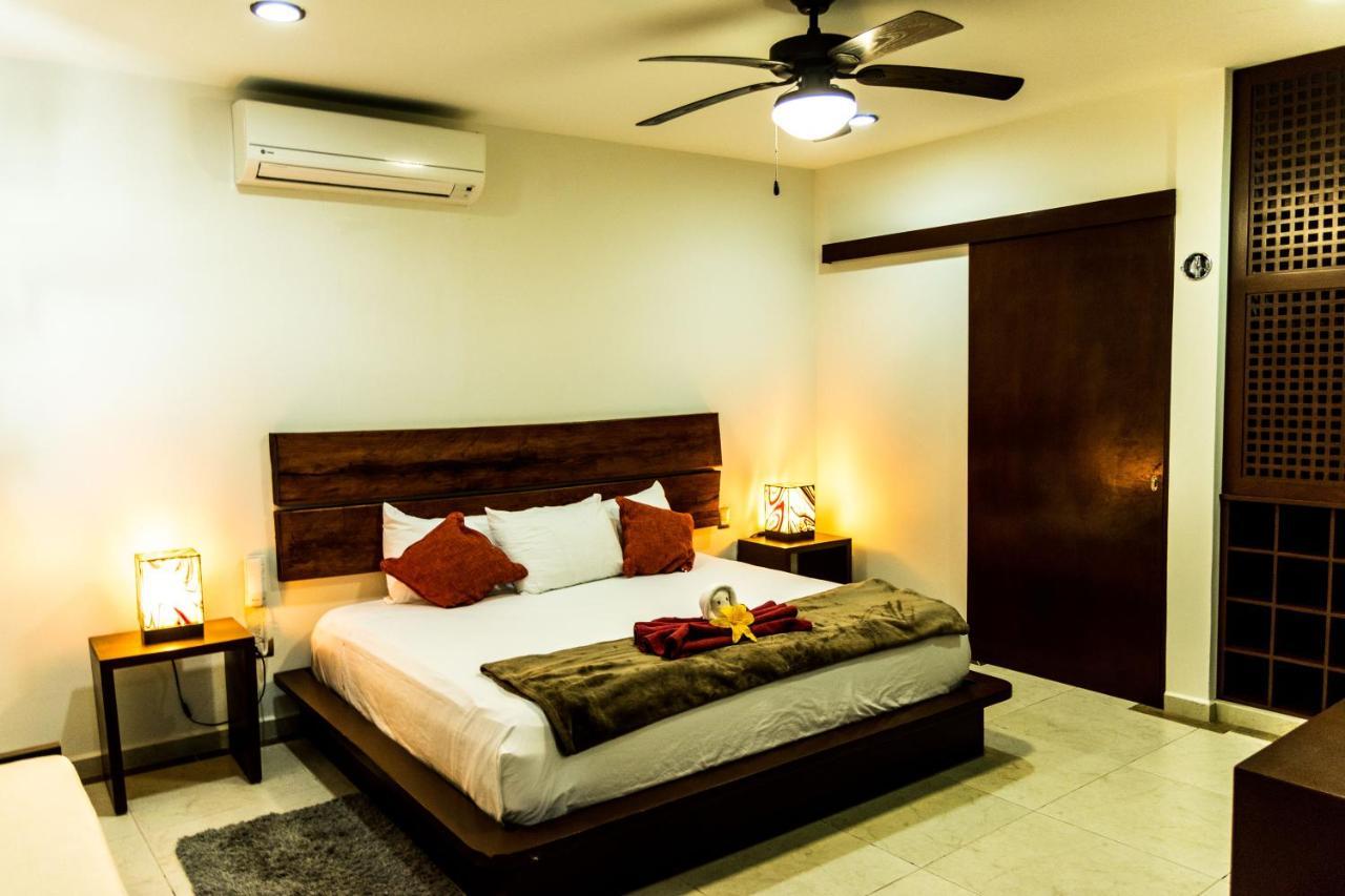 Casa Ticul Hotel Boutique - 5Th Ave (Adults Only) Playa del Carmen Eksteriør billede A bedroom at the hotel