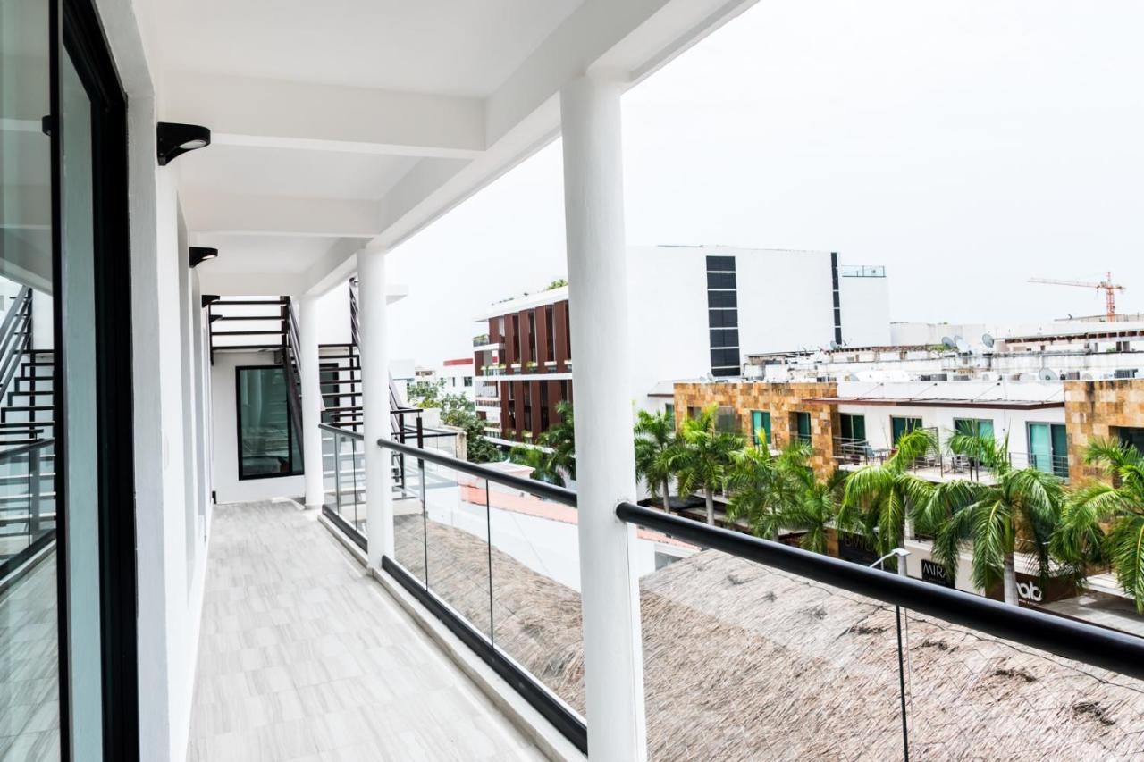 Casa Ticul Hotel Boutique - 5Th Ave (Adults Only) Playa del Carmen Eksteriør billede A balcony