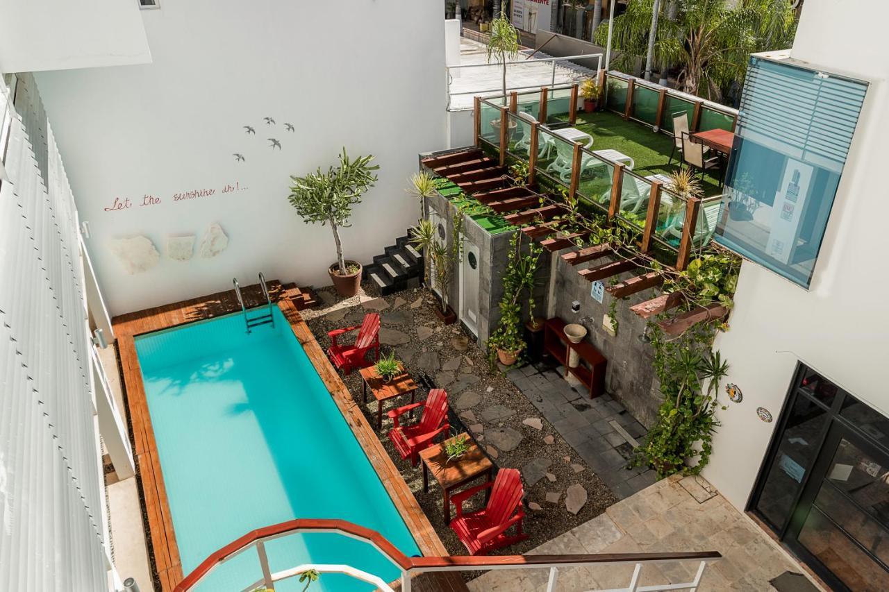 Casa Ticul Hotel Boutique - 5Th Ave (Adults Only) Playa del Carmen Eksteriør billede The pool at the hotel
