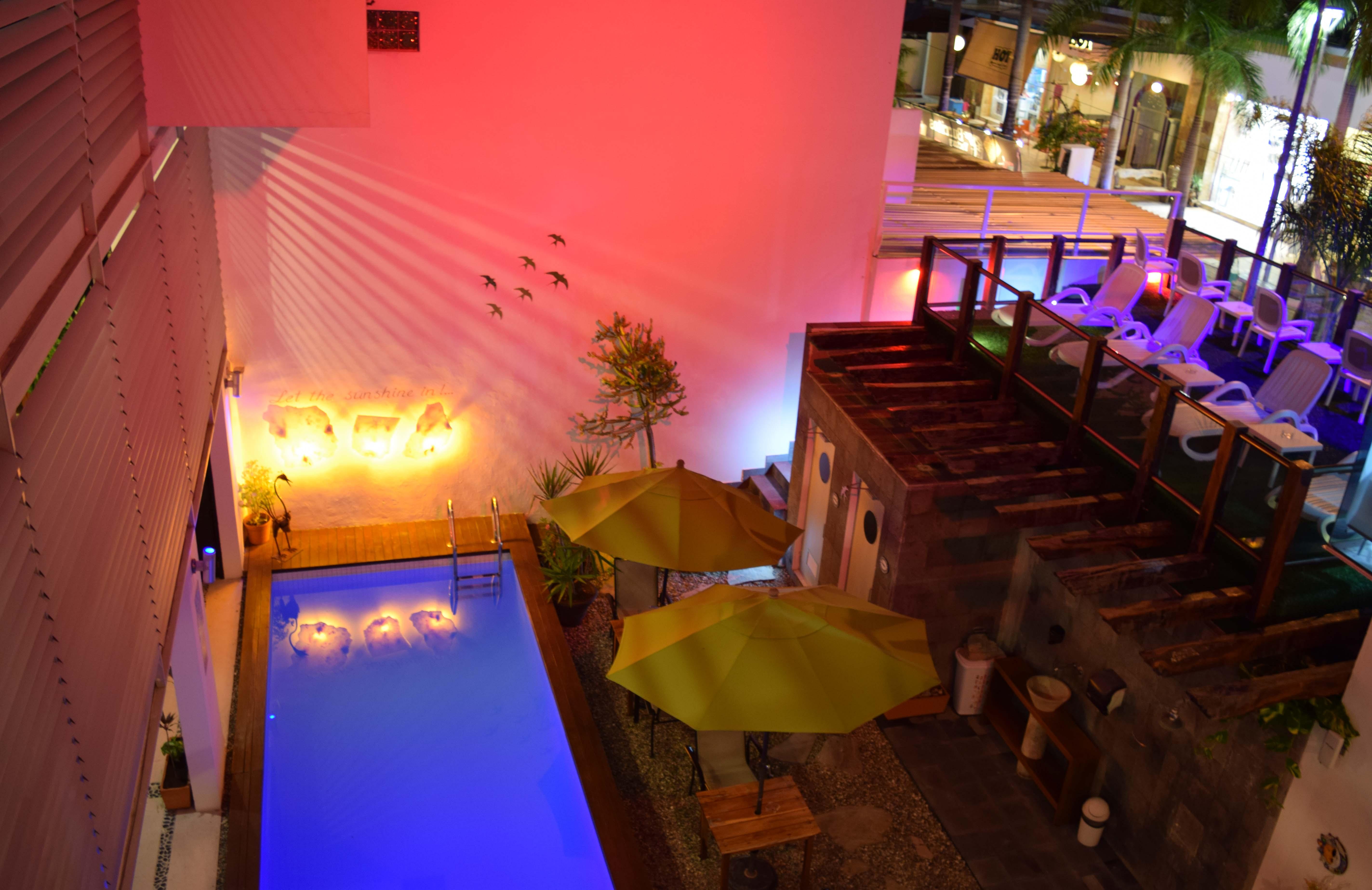 Casa Ticul Hotel Boutique - 5Th Ave (Adults Only) Playa del Carmen Eksteriør billede The pool at the hotel