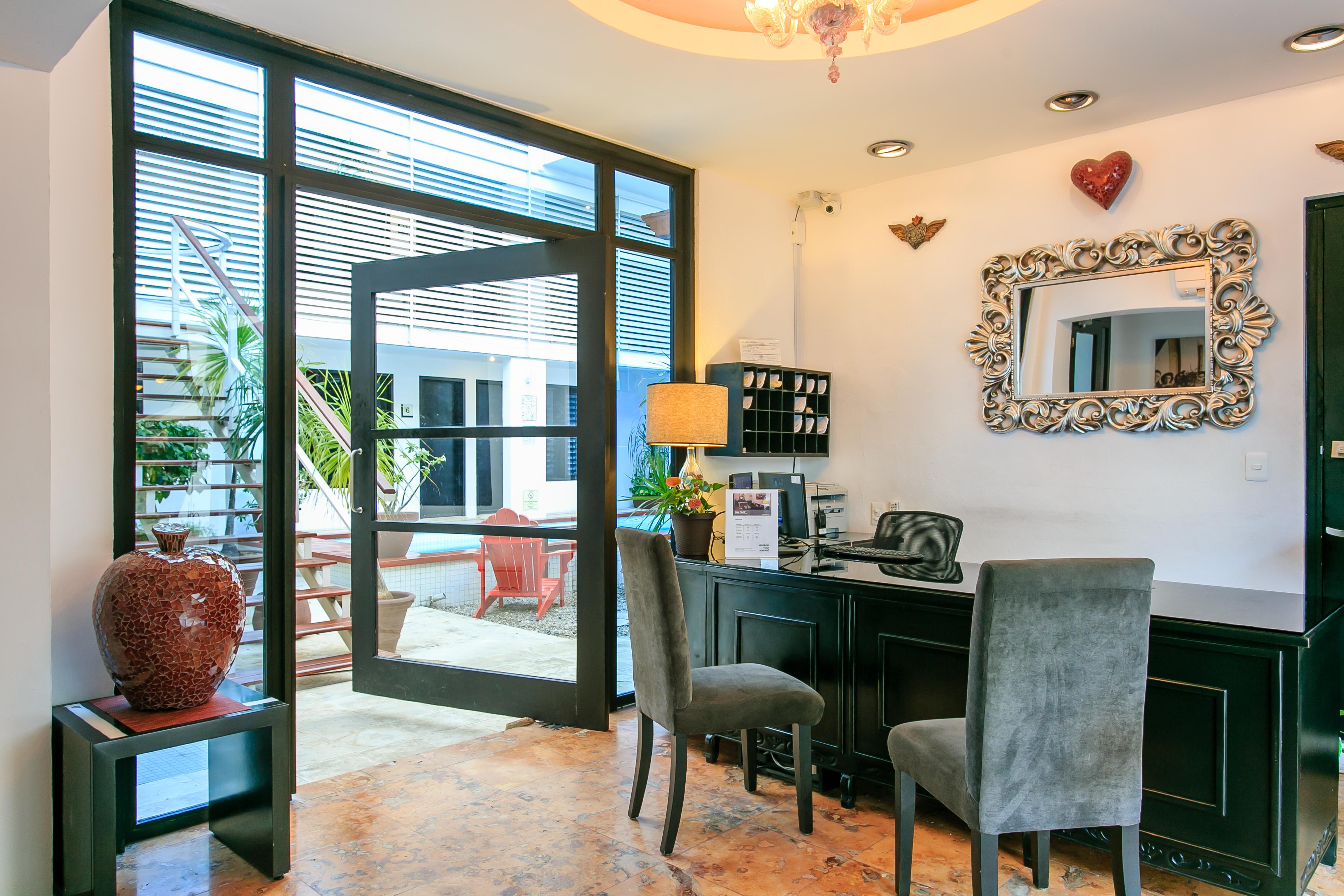 Casa Ticul Hotel Boutique - 5Th Ave (Adults Only) Playa del Carmen Eksteriør billede Reception area